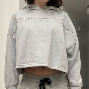 Under armour cropped sweatshirt
